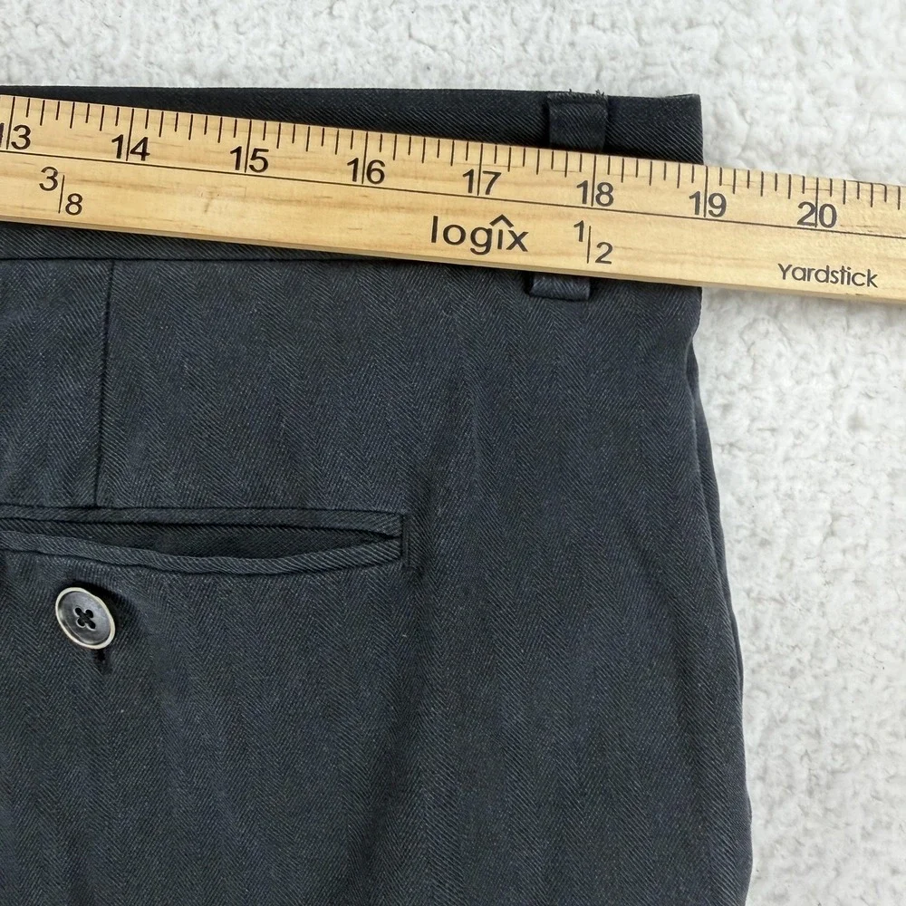 Tommy Bahama Shorts‎ Mens 38 Blue Silk Chino Flat Front 9 Inseam Casual Resort